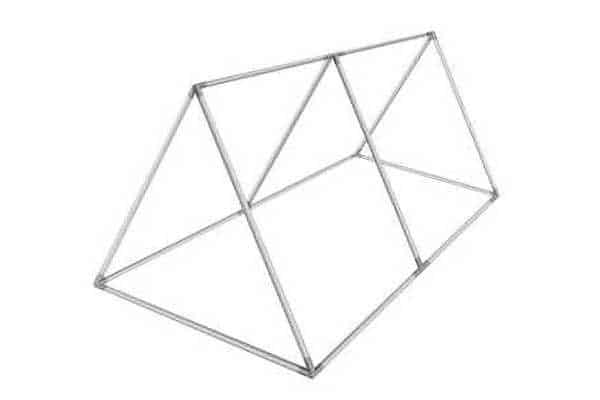 Dreieck-Kundenstopper, 200 x 100 cm, doppelseitig